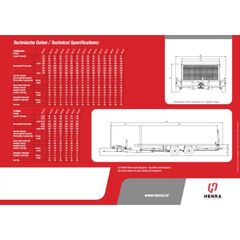  Henra Henra MT354017 Transportanhänger 12463126